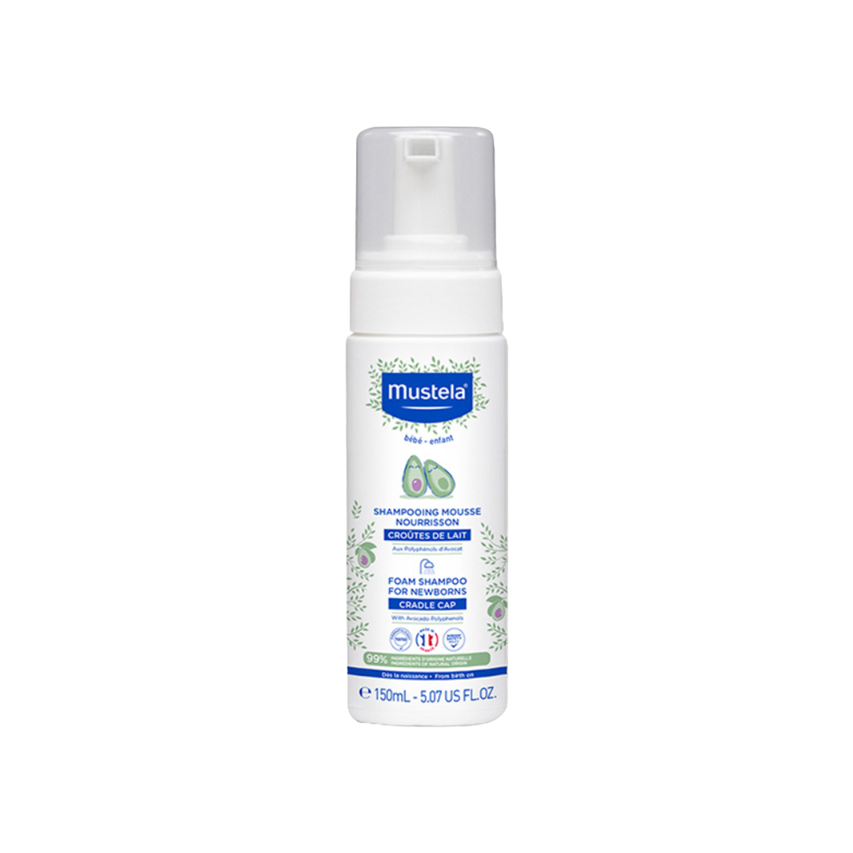 Mustela - მუსტელა ქაფი-შამპუნი ახალშობილის 4405