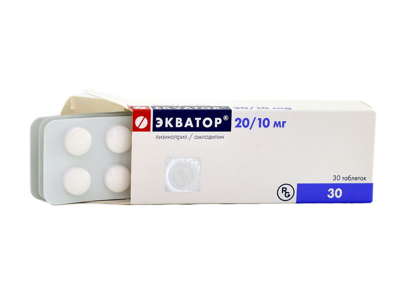 ეკვატორი 20/10მგ 30 ტაბლეტი