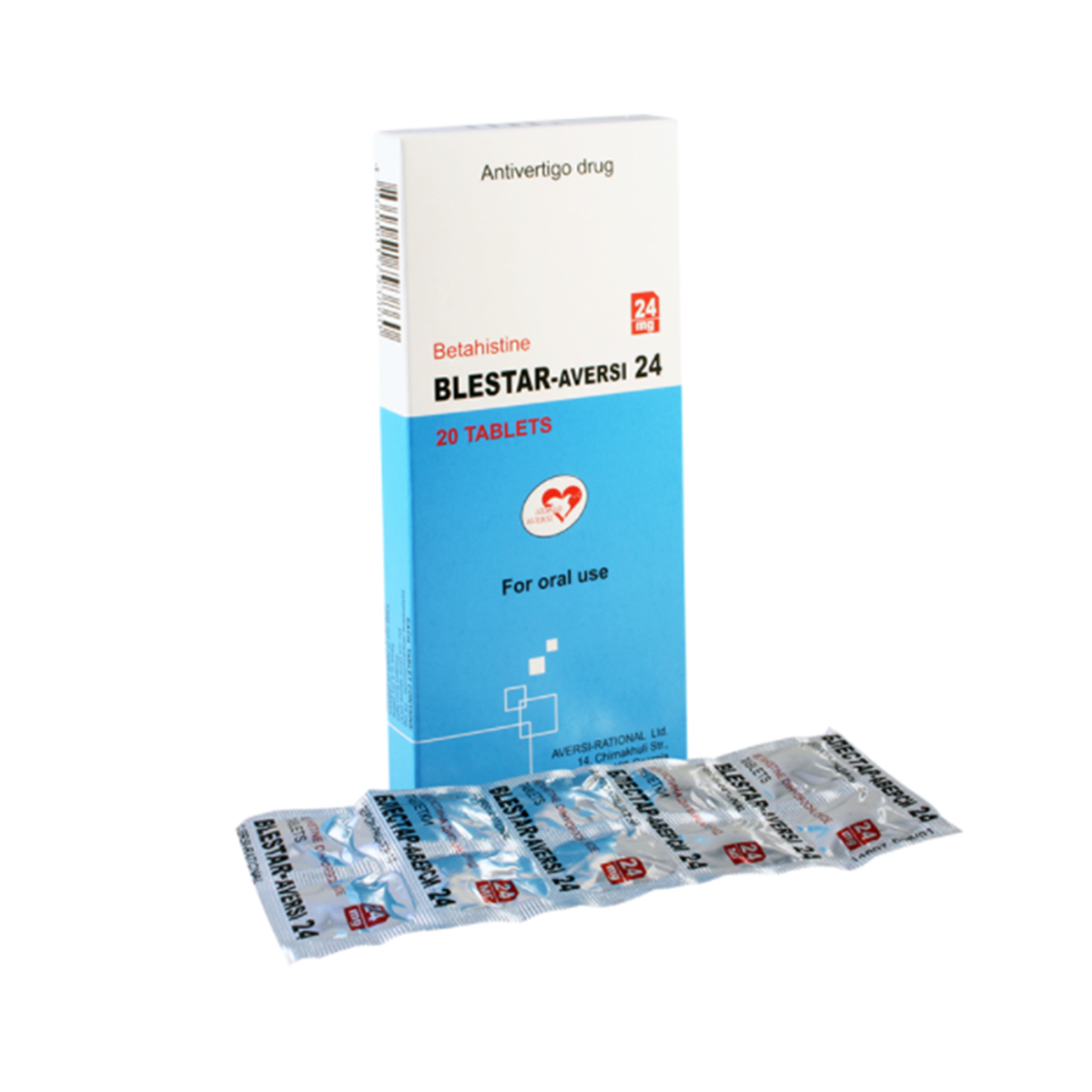 ბლესტარი 24მგ 20 ტაბლეტი