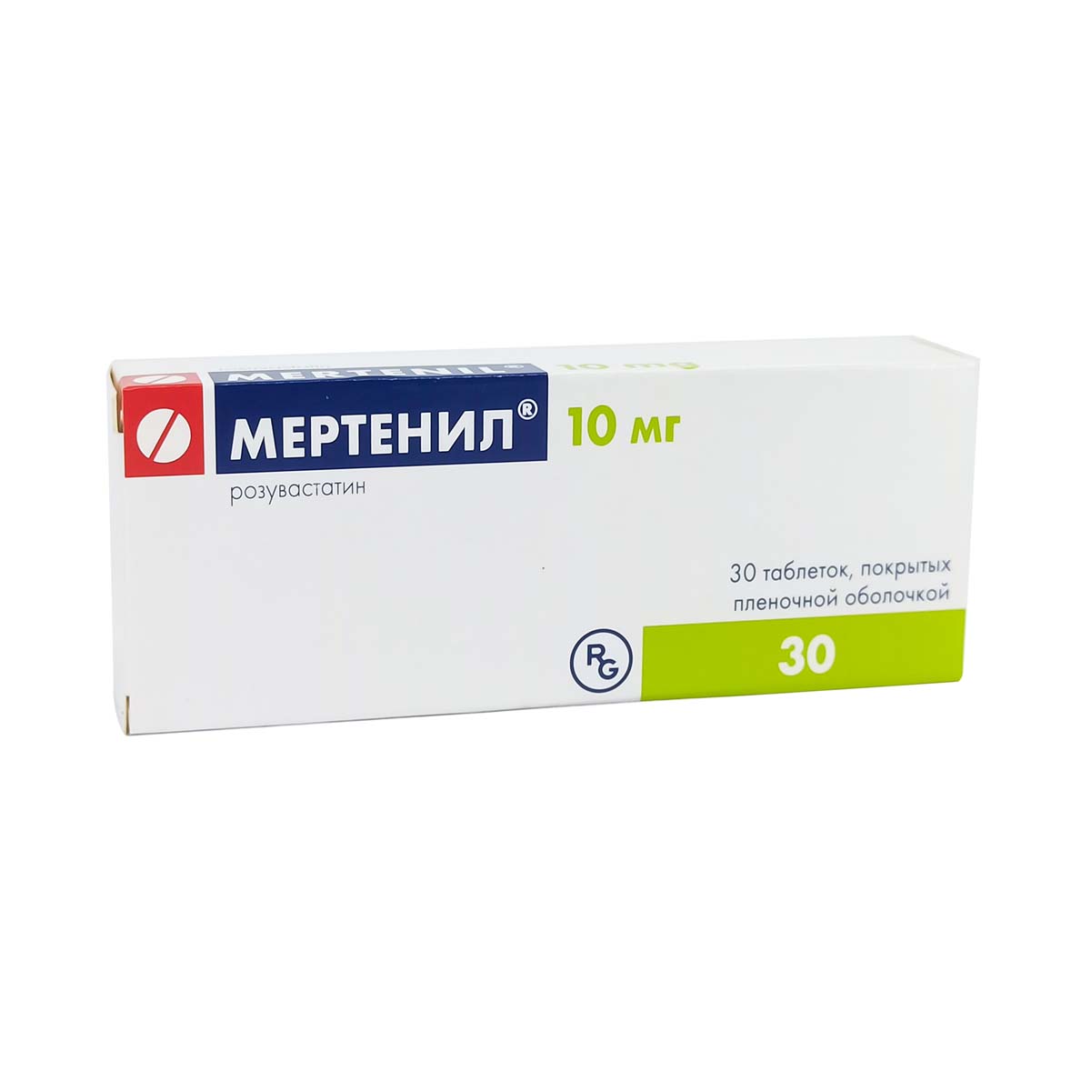 Mertenil - მერტენილი 10მგ 30 ტაბლეტი