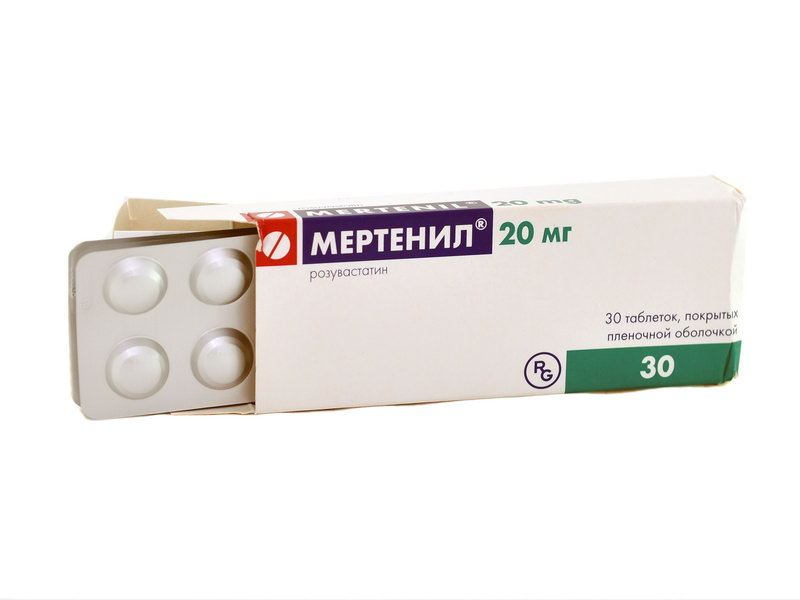 მერტენილი 20 მგ 30 ტაბლეტი