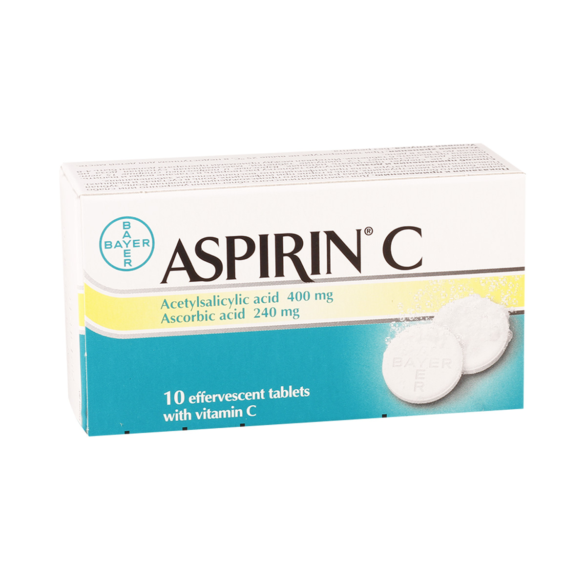 Aspirin C - ასპირინი C 10 შუშხუნა ტაბლეტი 