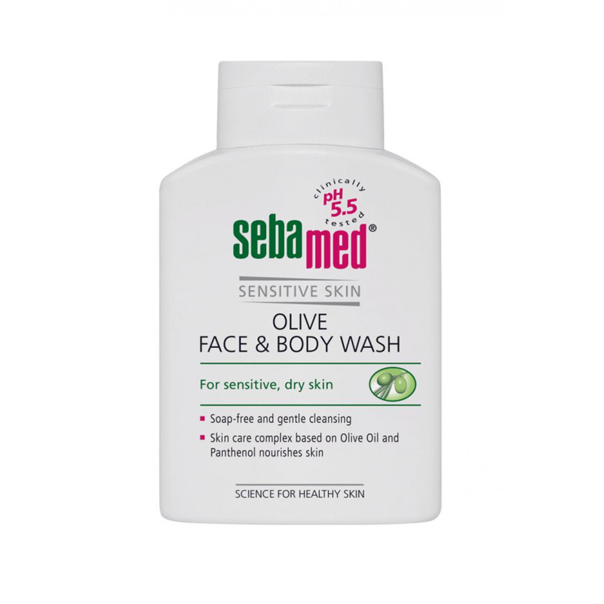 Sebamed - სებამედი სახის და ტანის დასაბანი საშუალება ზეთისხილის ექსტრაქტით  1491