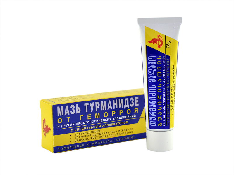 თურმანიძის მალამო ბუასლის 25გ+აპლიკატორი