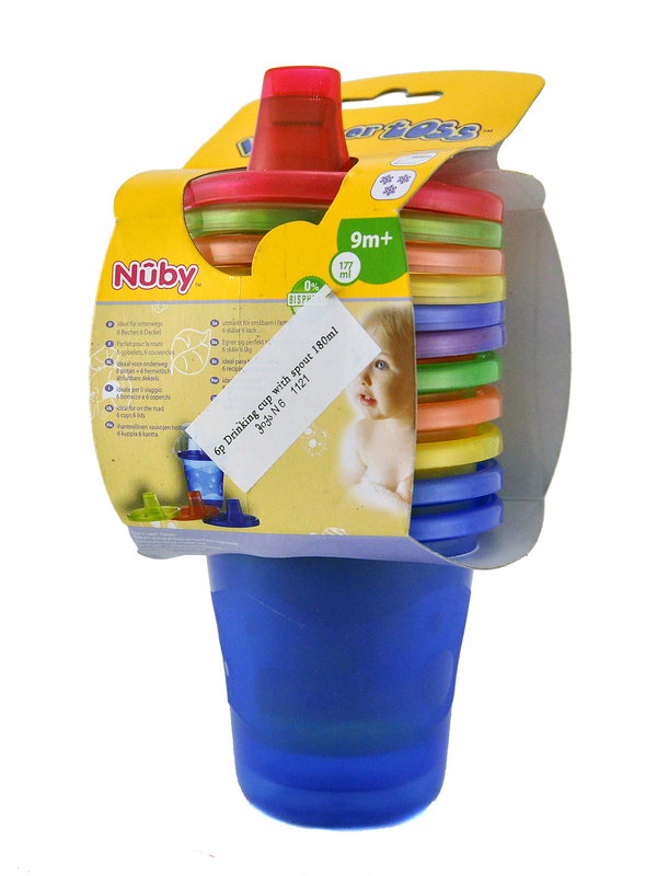 ნუბი-ჭიქა 6ცალი