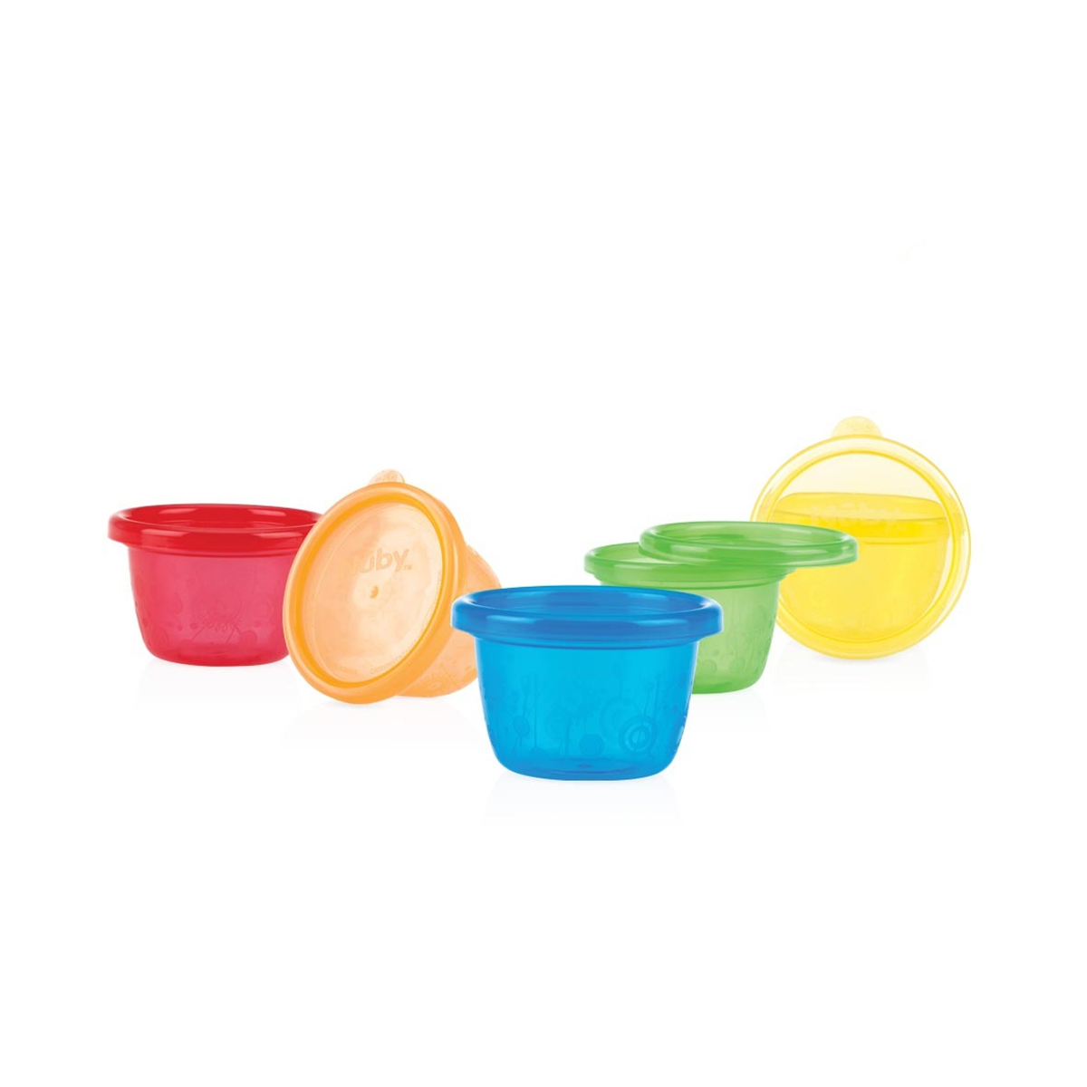 Nuby - ნუბი საჭმლის კონტეინერი პატარა 6 ცალი 1161 2