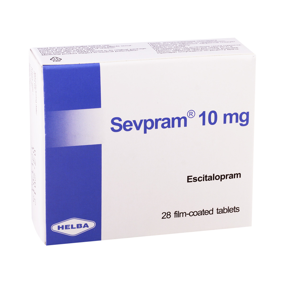 Sevpram - სევპრამი10მგ 28 ტაბლეტი