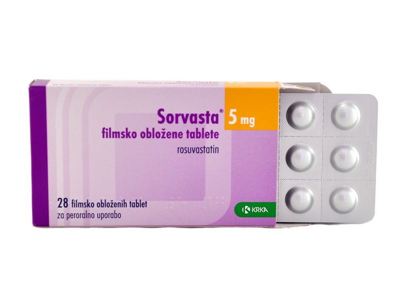 Sorvasta - სორვასტა 5მგ 28 ტაბლეტი