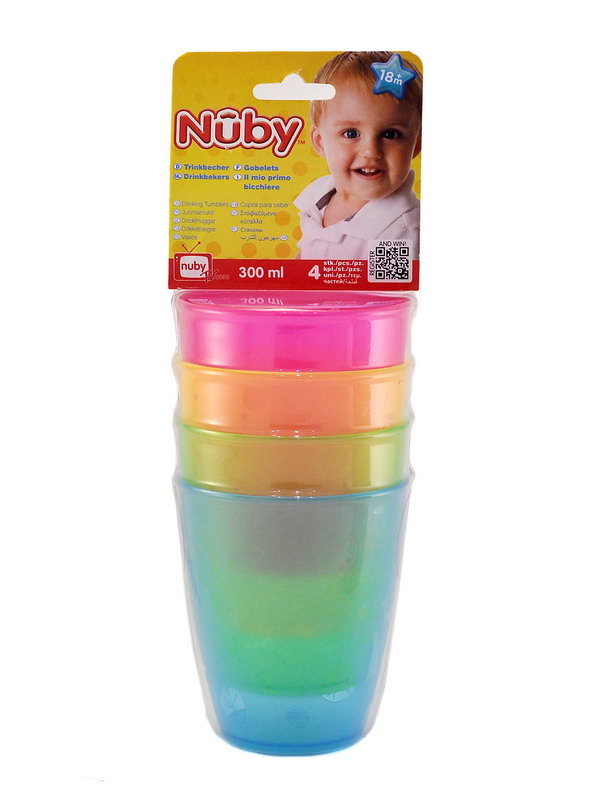 ნუბი-პლასმასის ჭიქა N4