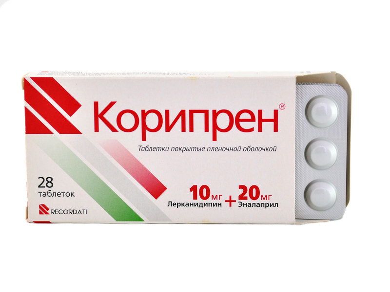 კორიპრენი 10მგ+20მგ 28 ტაბლეტი