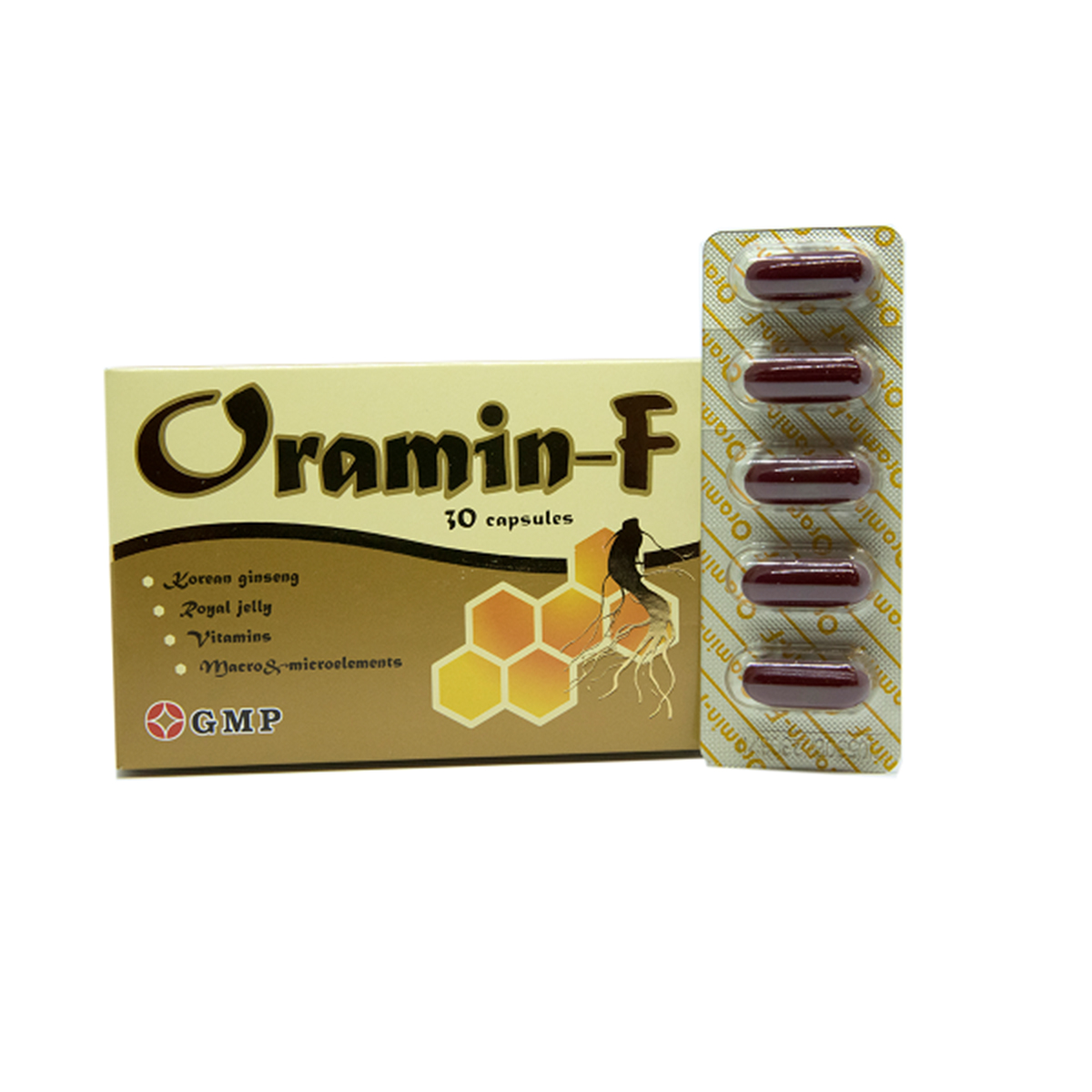 Oramin F - ორამინ F 30 კაფსულა