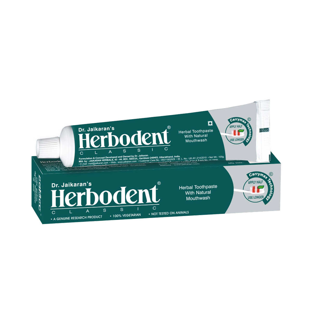 Herbodent Classic - ჰერბოდენტი კლასიკი კბილის პასტა 50მლ.