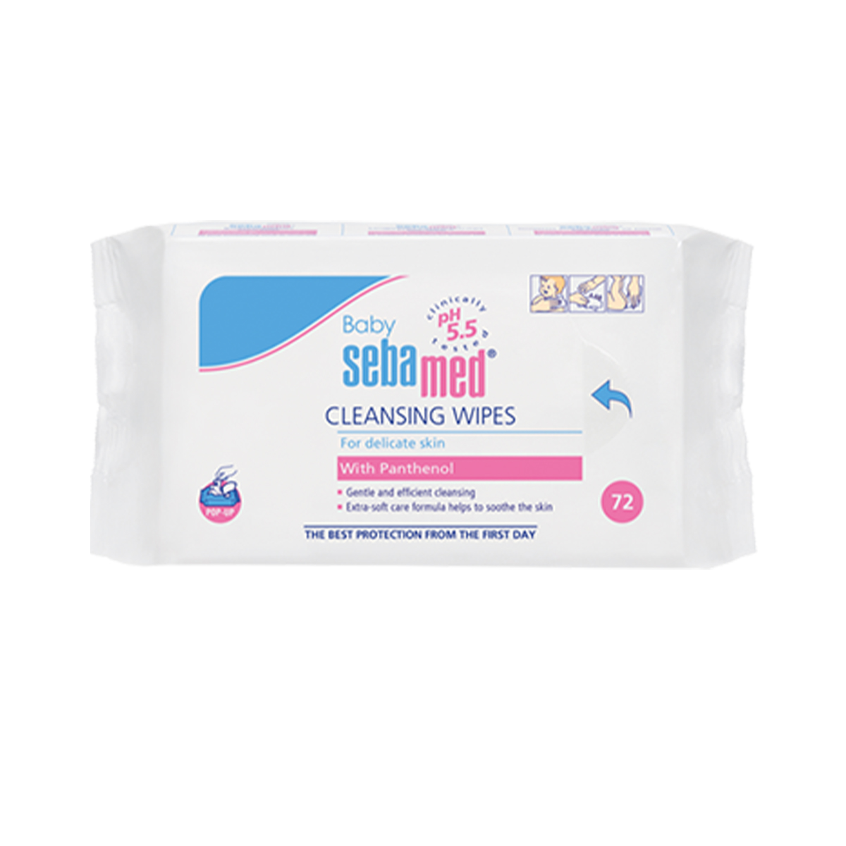 Sebamed - სებამედი ბავშვის სველი ხელსახოცი 7089