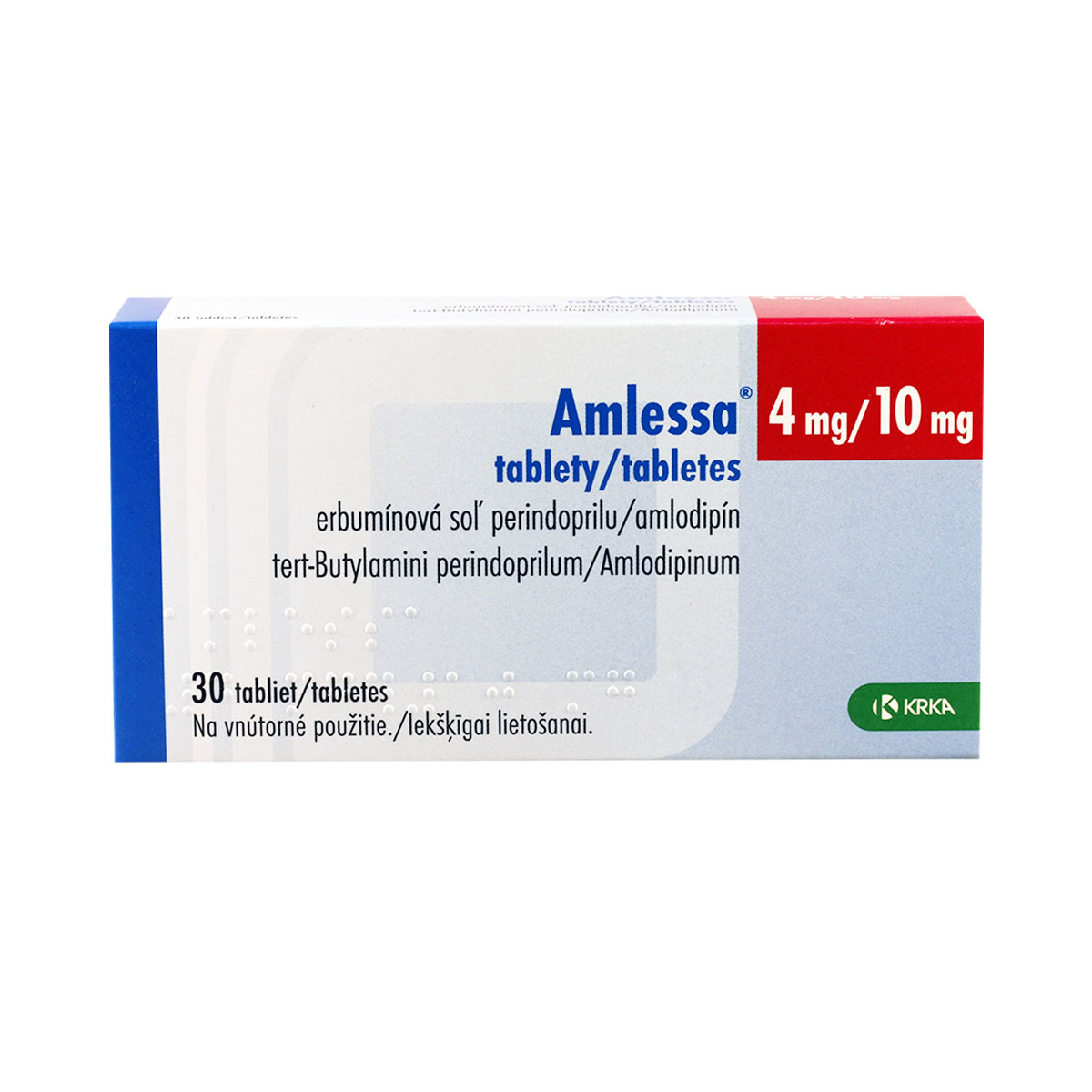 Amlessa- ამლესა 4მგ/10მგ 30 ტაბლეტი