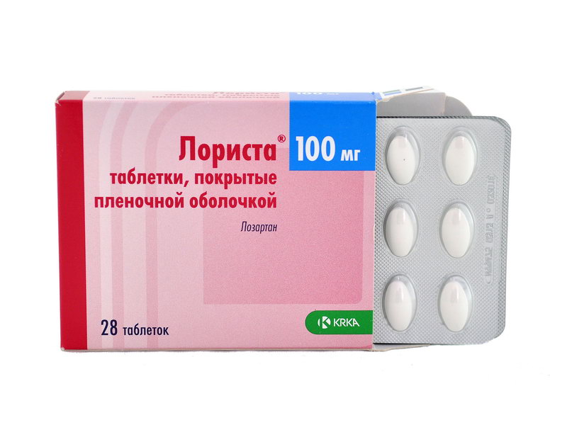 ლორისტა 100მგ 28 ტაბლეტი
