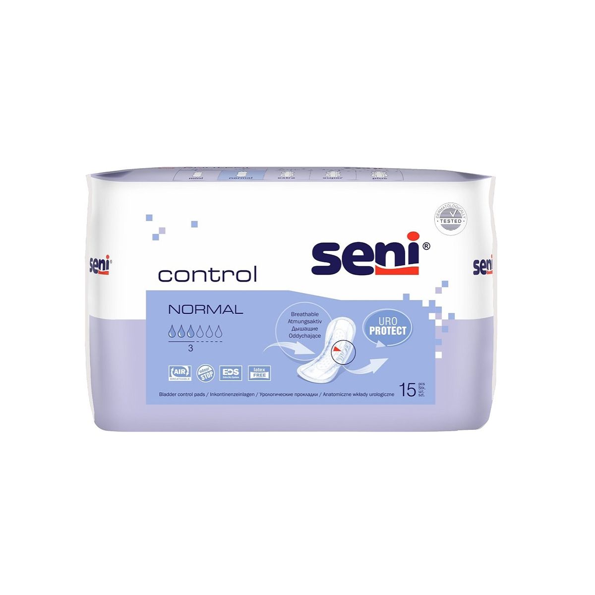 უროლოგიური საფენი Control Normal 15 ცალი 3947 სენი - Seni