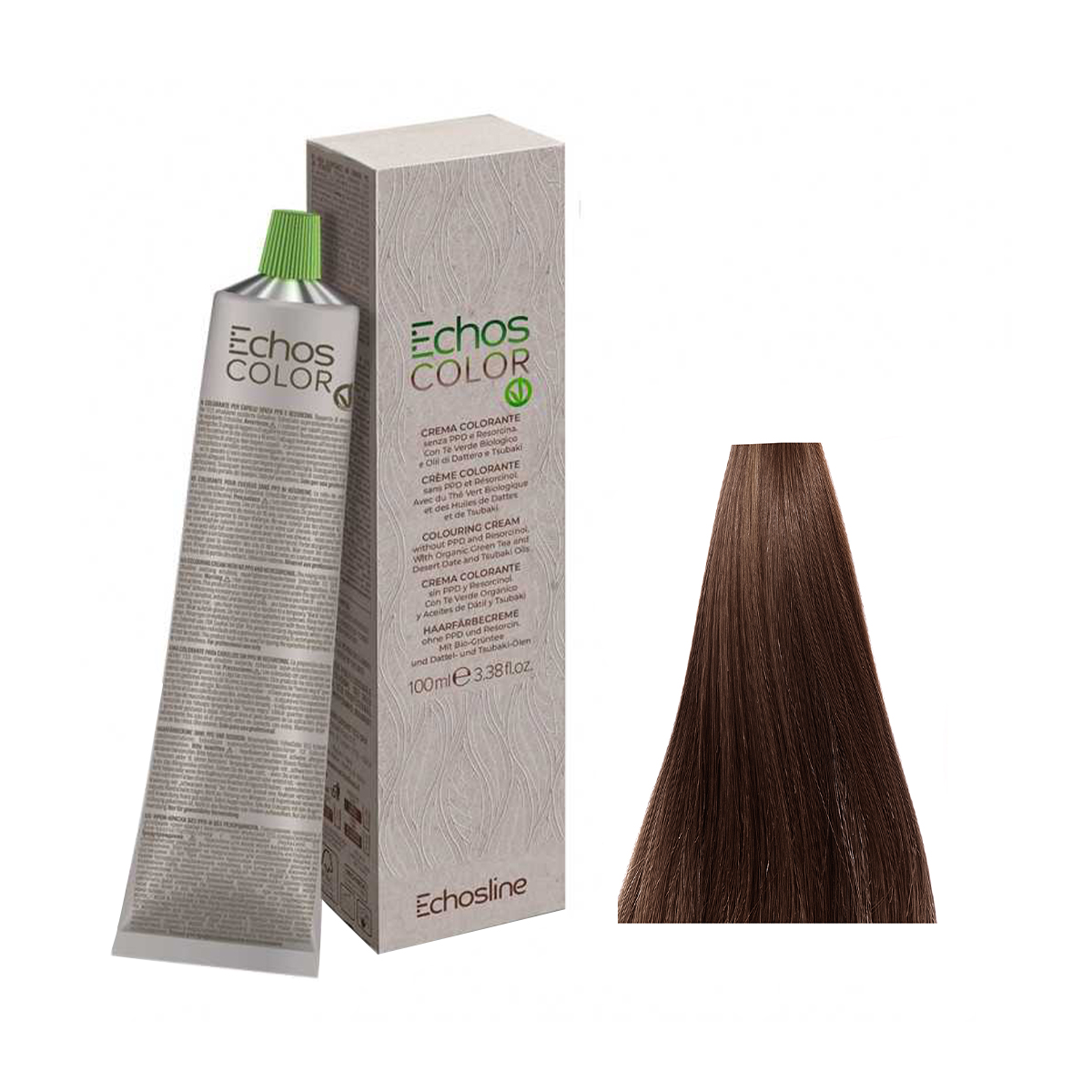 Echos Color - ეკოს ქოლორი თმის საღებავი 4.72 1555