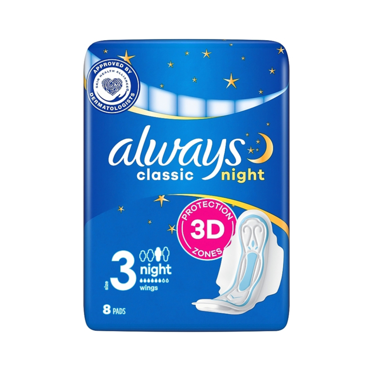 Always - ოლვეისი კლასიკი ღამის 8 ცალი 0837