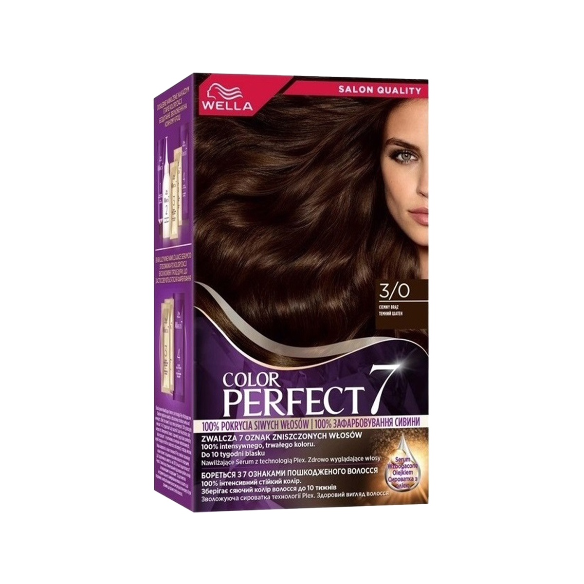 თმის საღებავი Color Perfect 3/0 8277 ველა - Wella