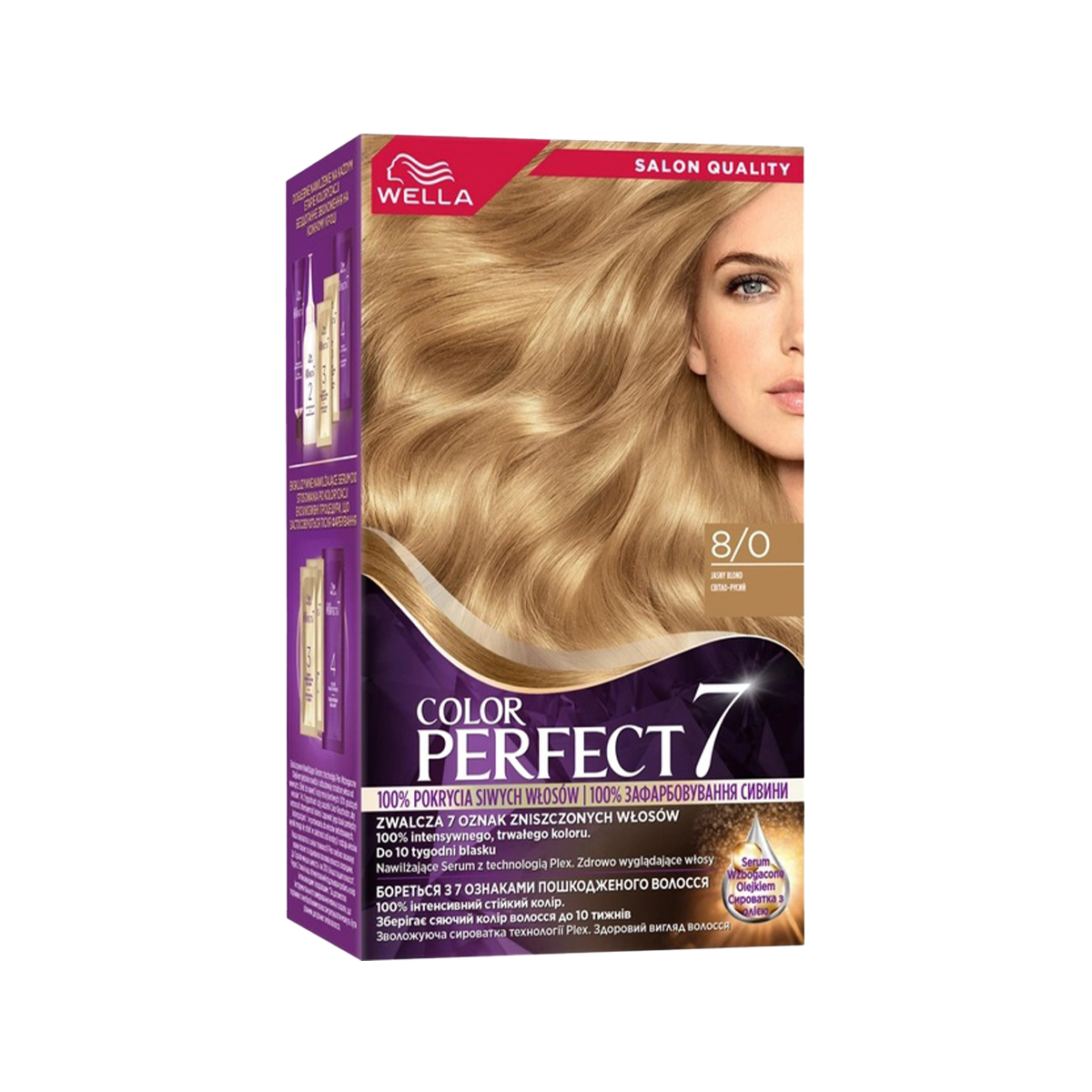 თმის საღებავი Color Perfect 8/0 8376 ველა - Wella