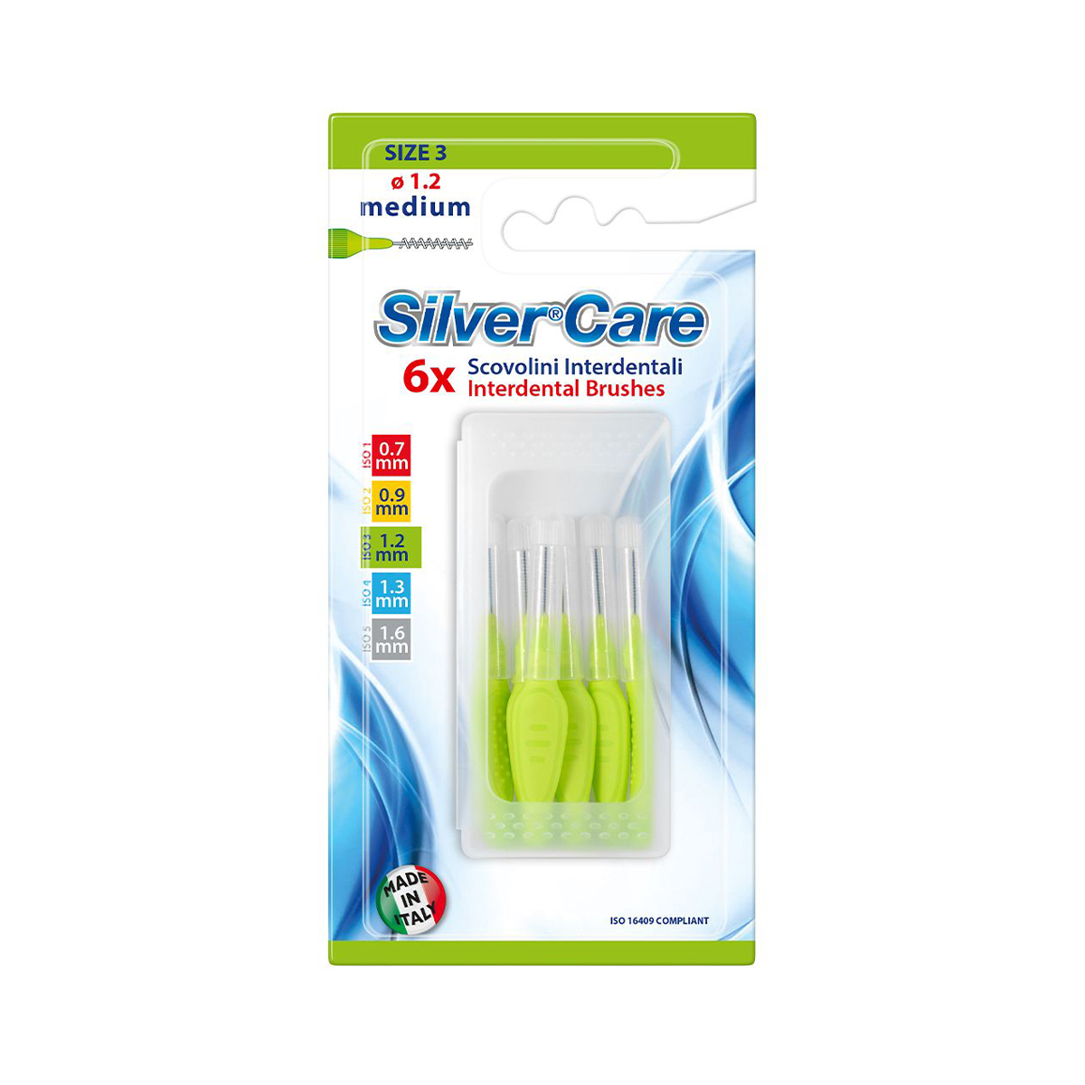 Silver care - სილვერქეა კბილის ჯაგრისი კბილთაშუა საშუალო 4124