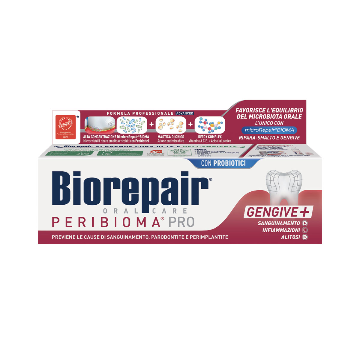 Biorepair - ბიორეპაირი კბილის პასტა peribioma 75მლ 4115