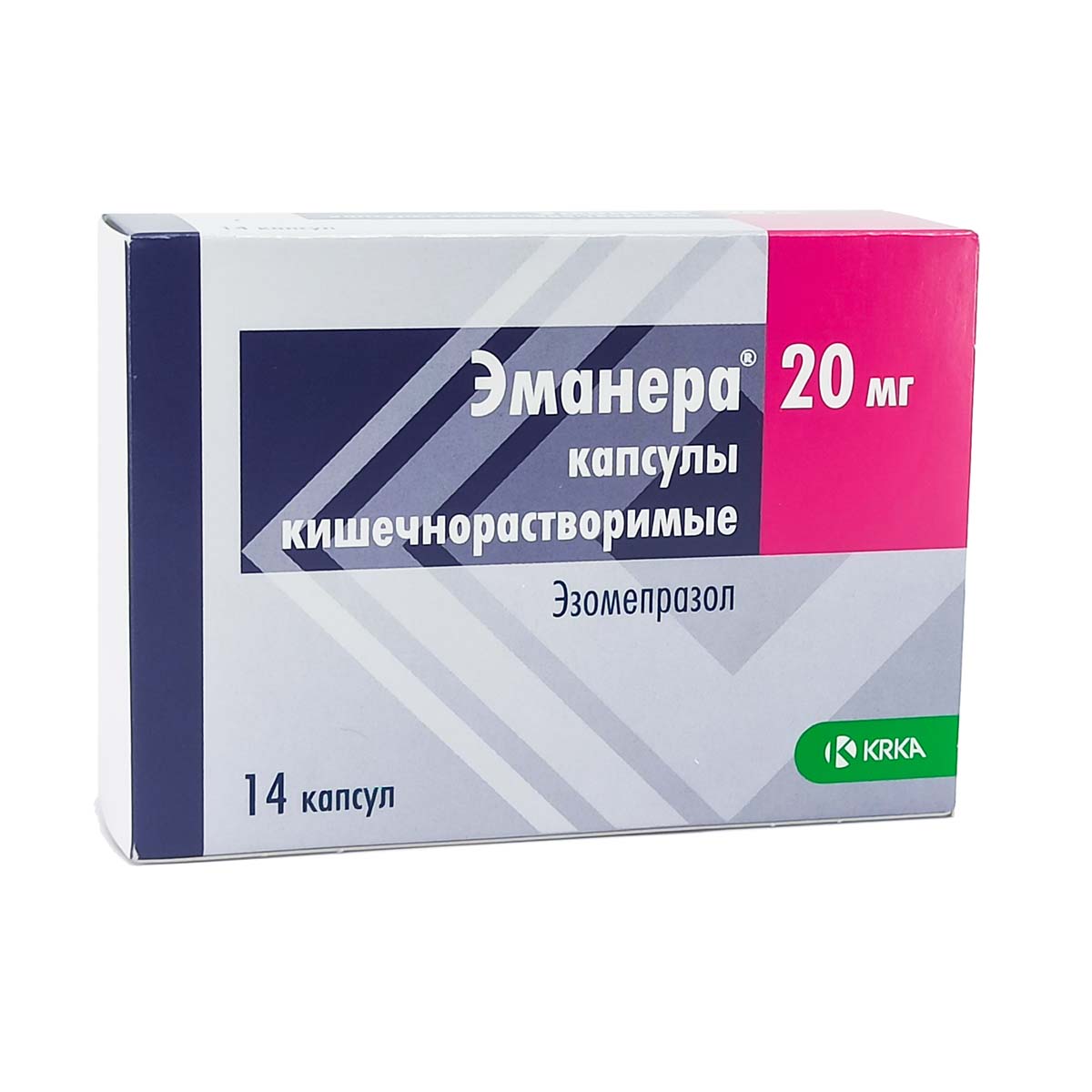 Emanera - ემანერა 20მგ 14 კაფსულა