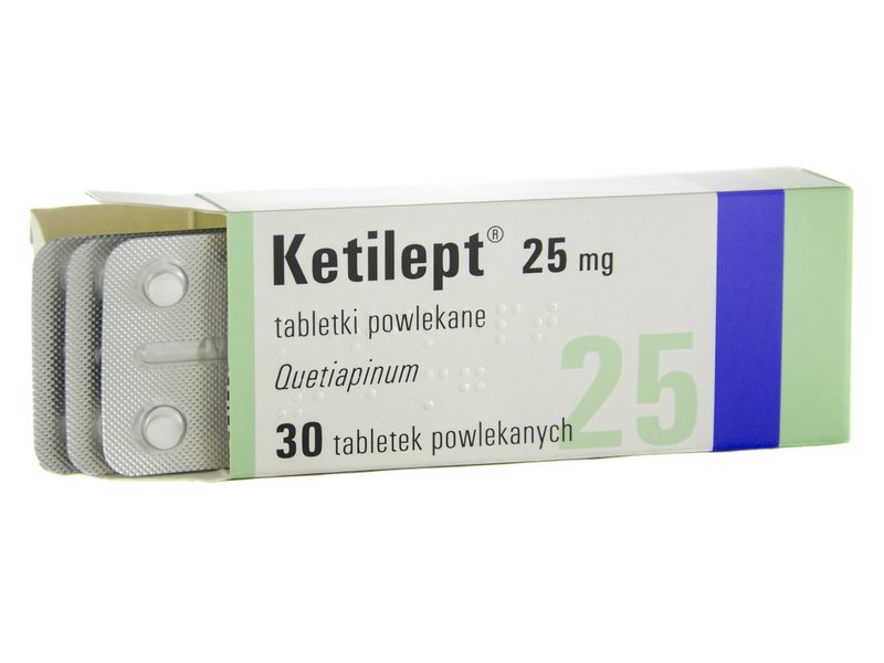 ketilept - კეტილეპტი 25მგ 30 ტაბლეტი