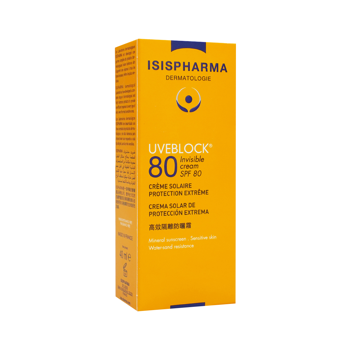 მზისგან დამცავი კრემი SPF80 11270 ისის ფარმა - ISIS PHARMA