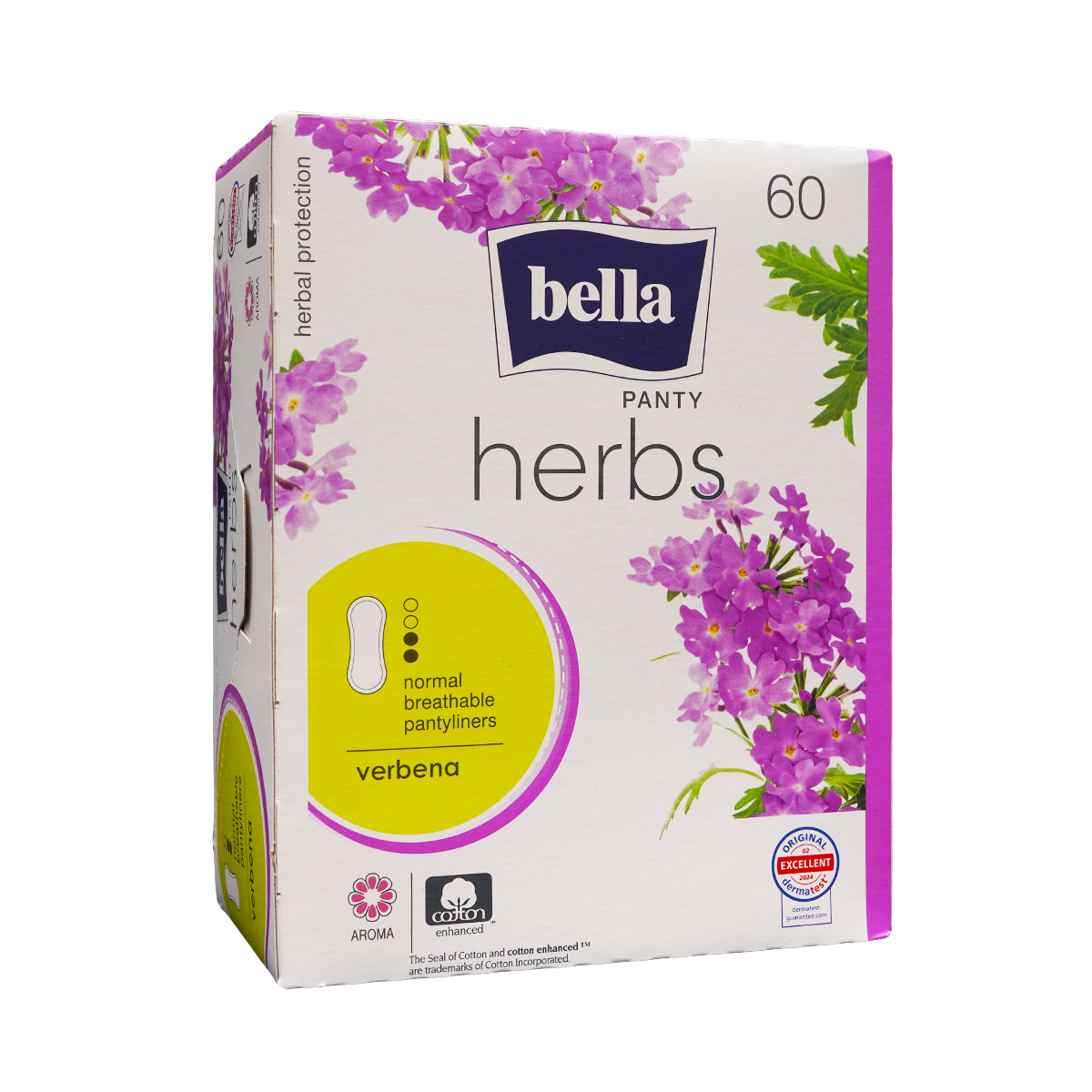 ჰიგიენური საფენი დეო ფრთიანი Verbena 60 ცალი 4420 ბელა - Bella