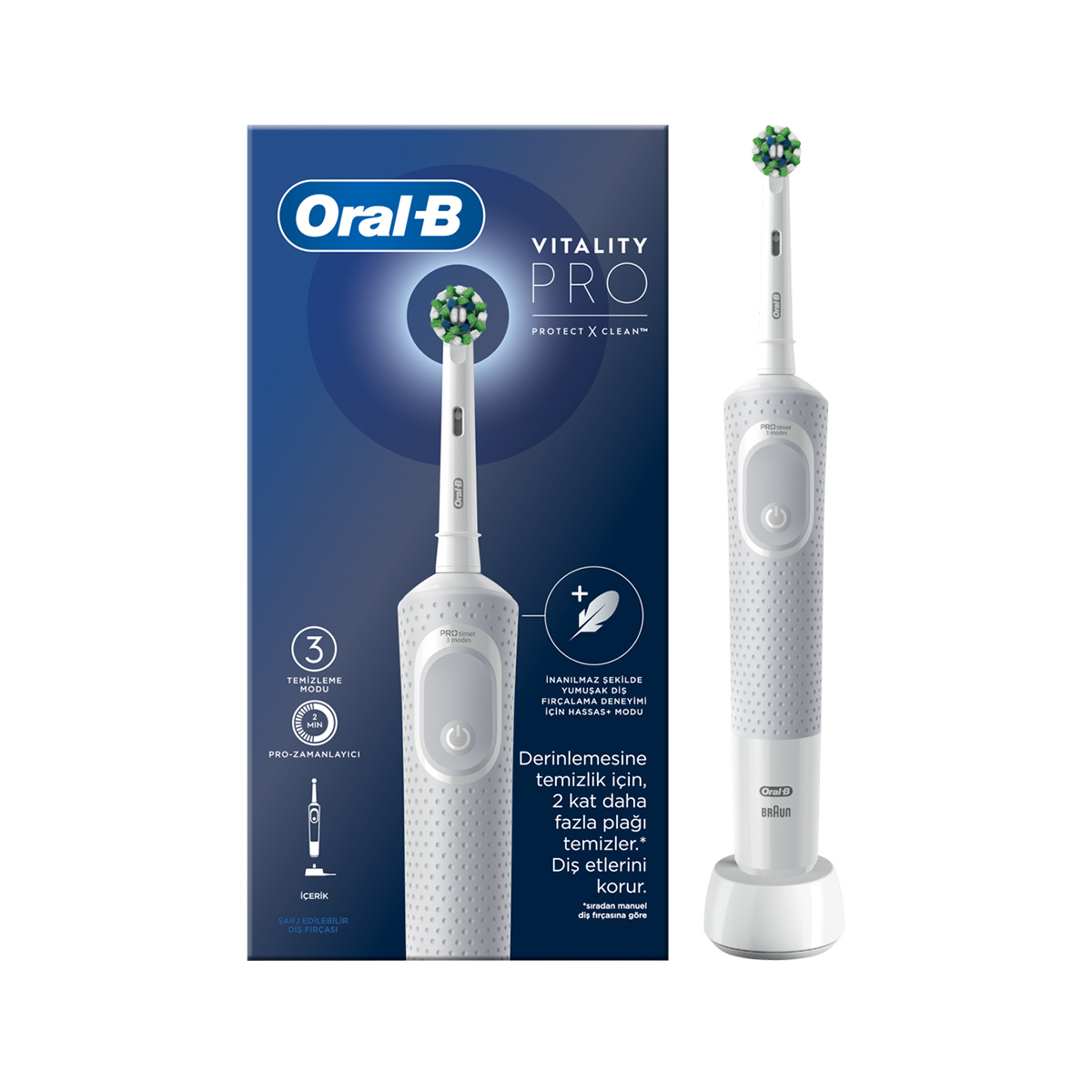 Oral-B - ორალ ბი ელექტრო ჯაგრისი 7186