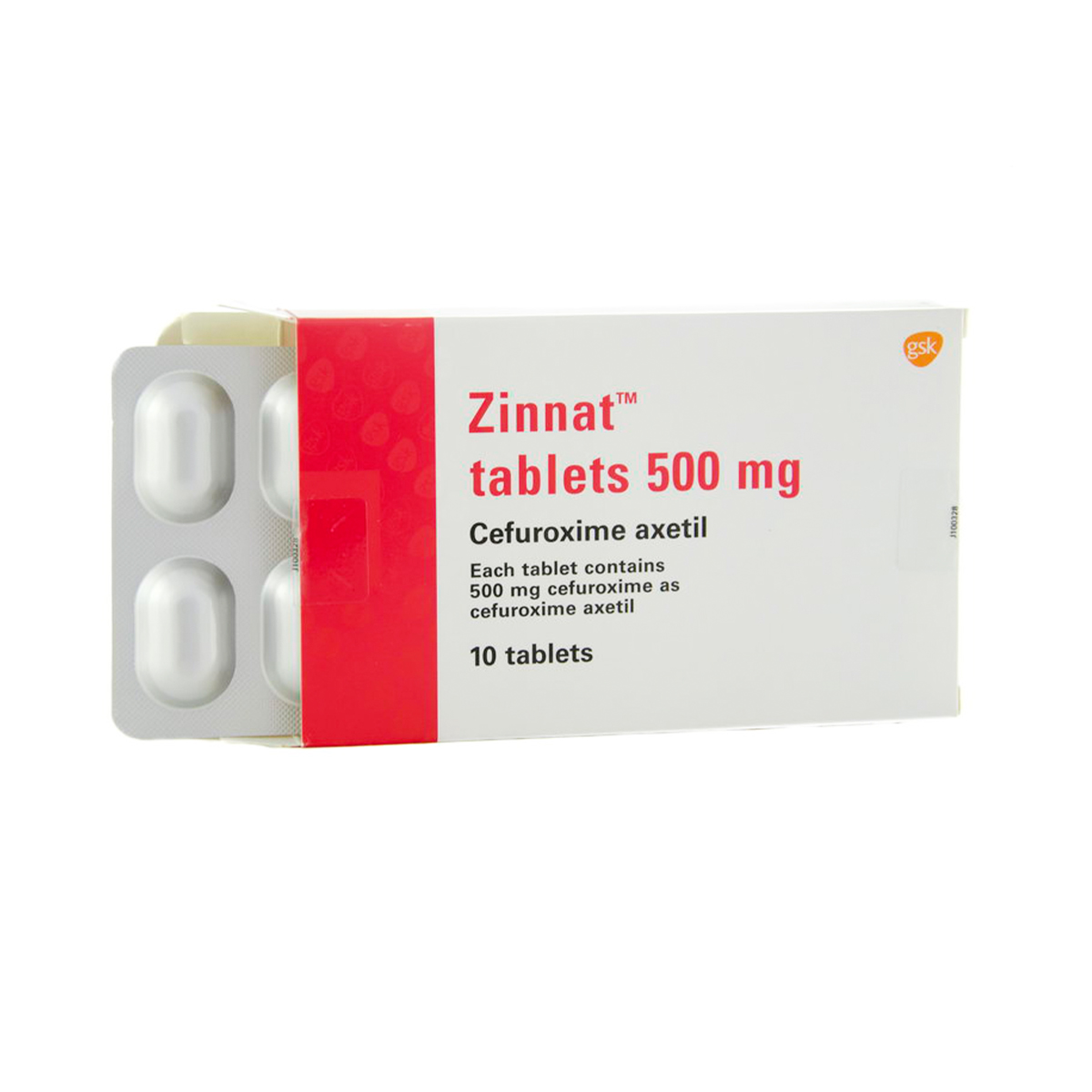 ZINNAT - ზინატი 500მგ 10 ტაბლეტი