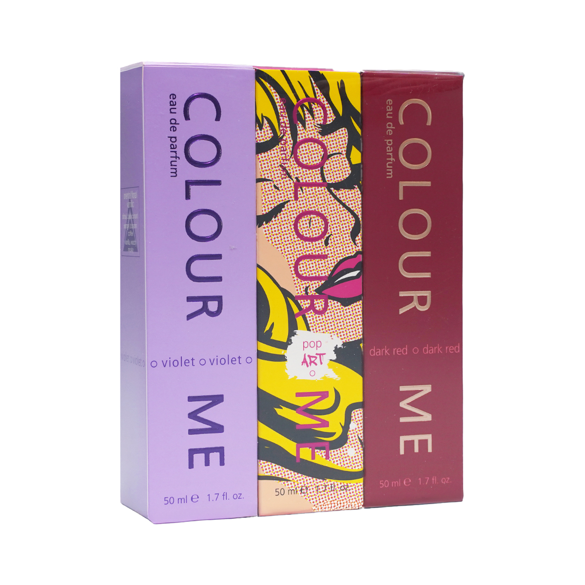 ნაკრები Violet-Pop Art-Red 50 მლ 1085 მილტონი - Milton