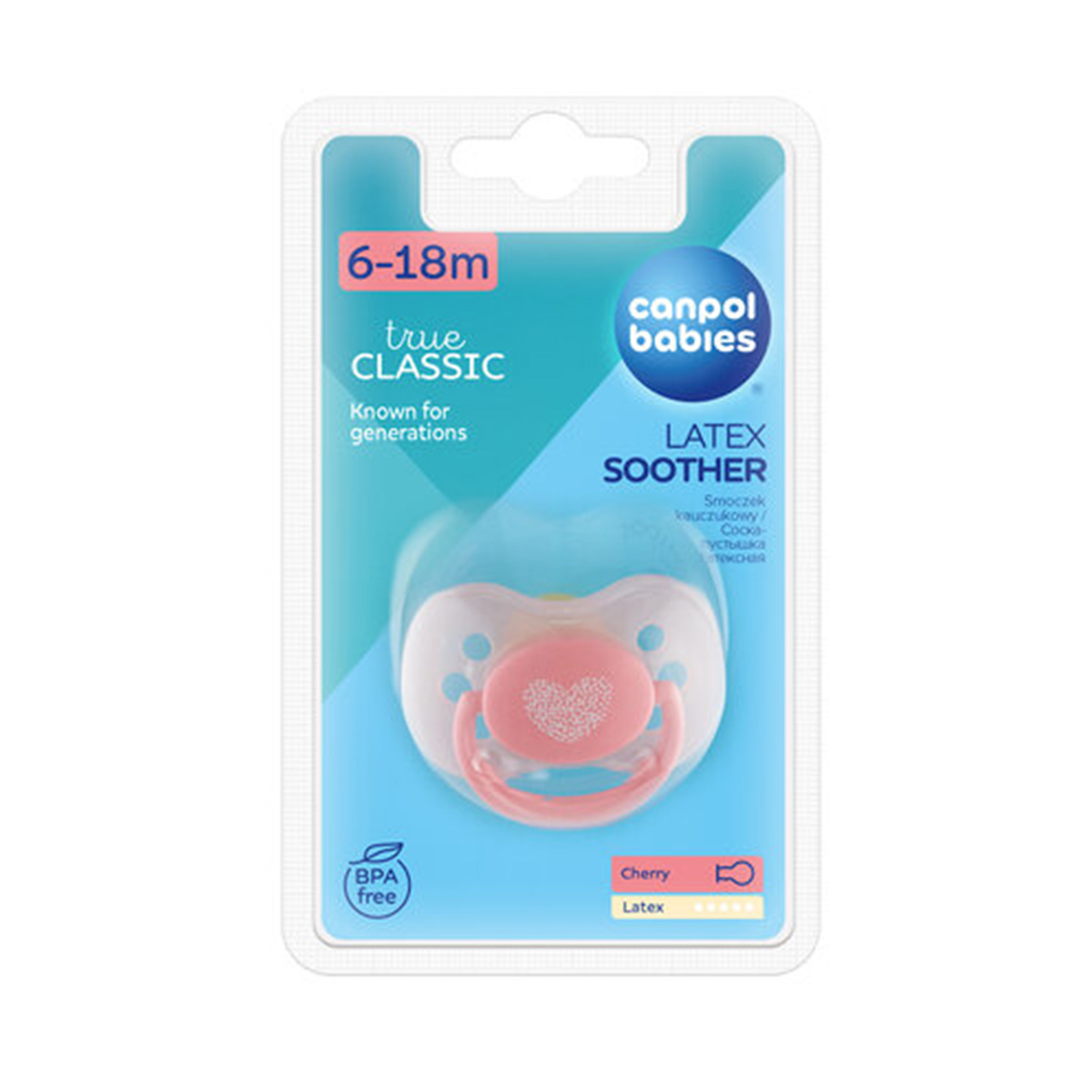 Canpol - კანპოლი მატყუარა ლატექსის 6-18 თვე 22/429 2