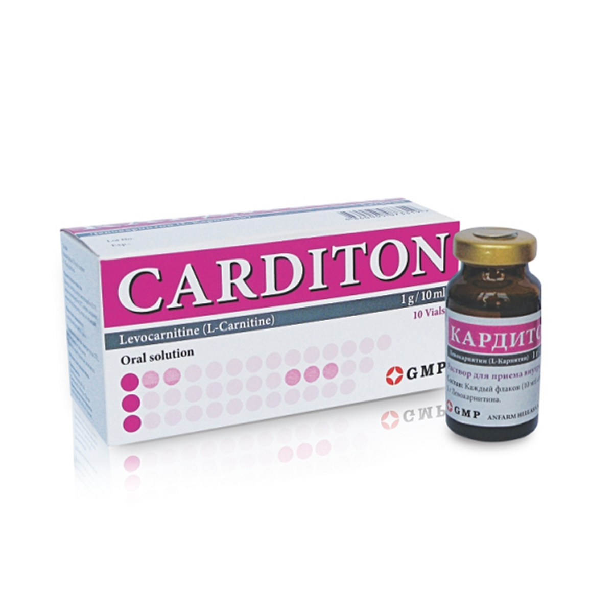 Carditon - კარდიტონი 1გ/10მლ10 ფლაკონი