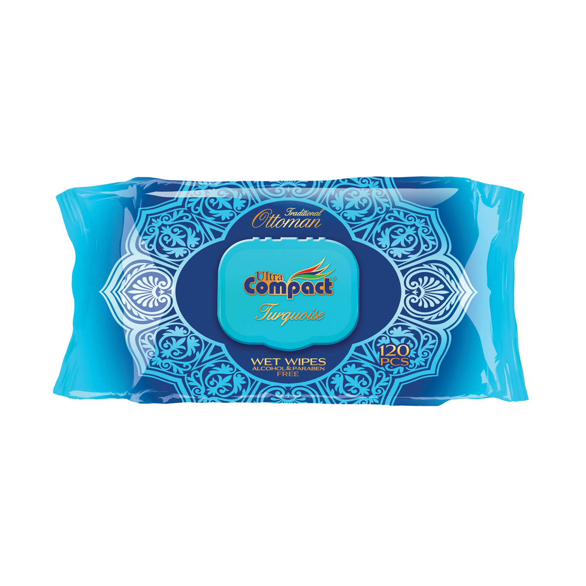 Ultra Compact - ულტრა კომპაქტი სველი ხელსახოცი Ottoman 120 ცალი 4400