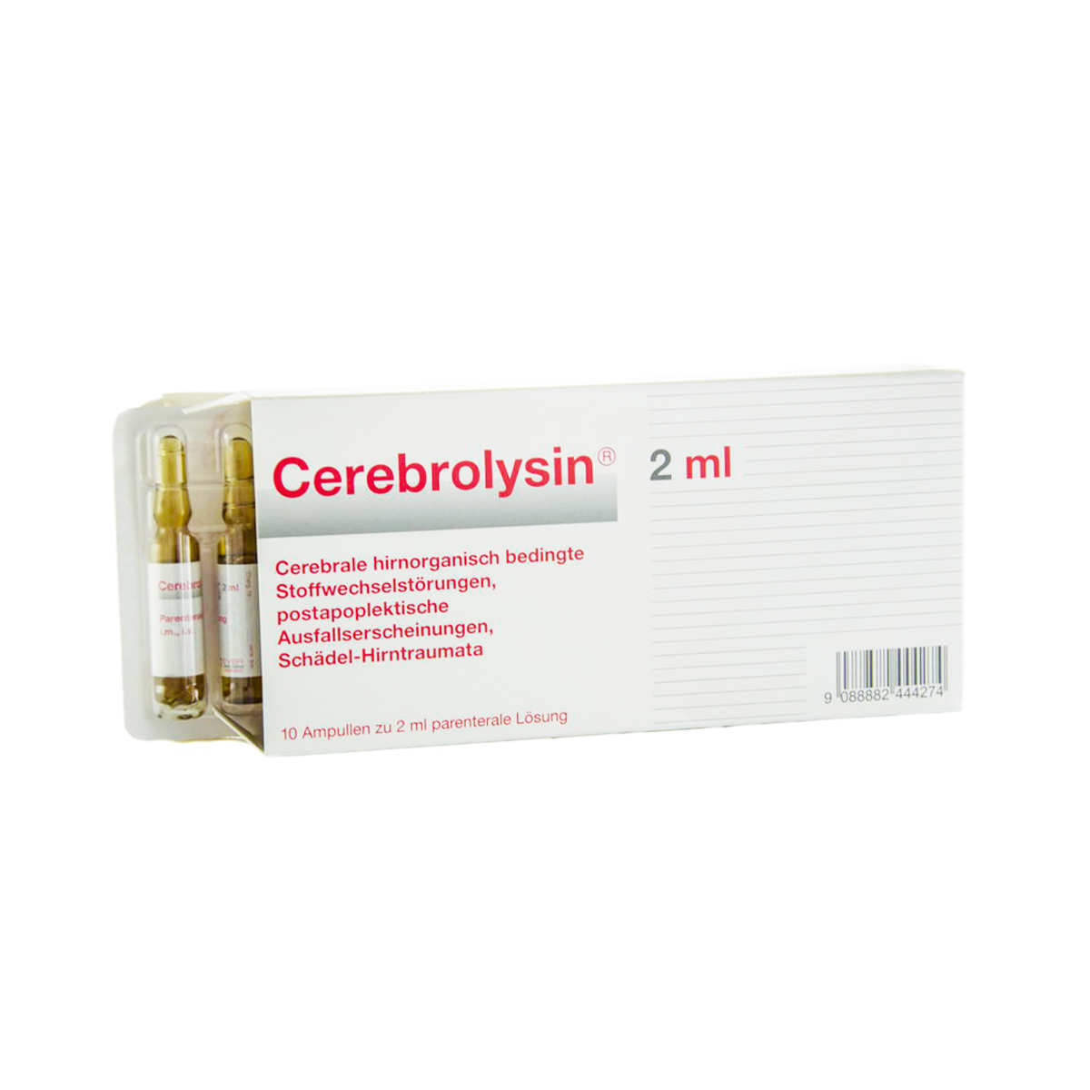 Cerebrolysin - ცერებროლიზინი 2მლ 10 ამპულა