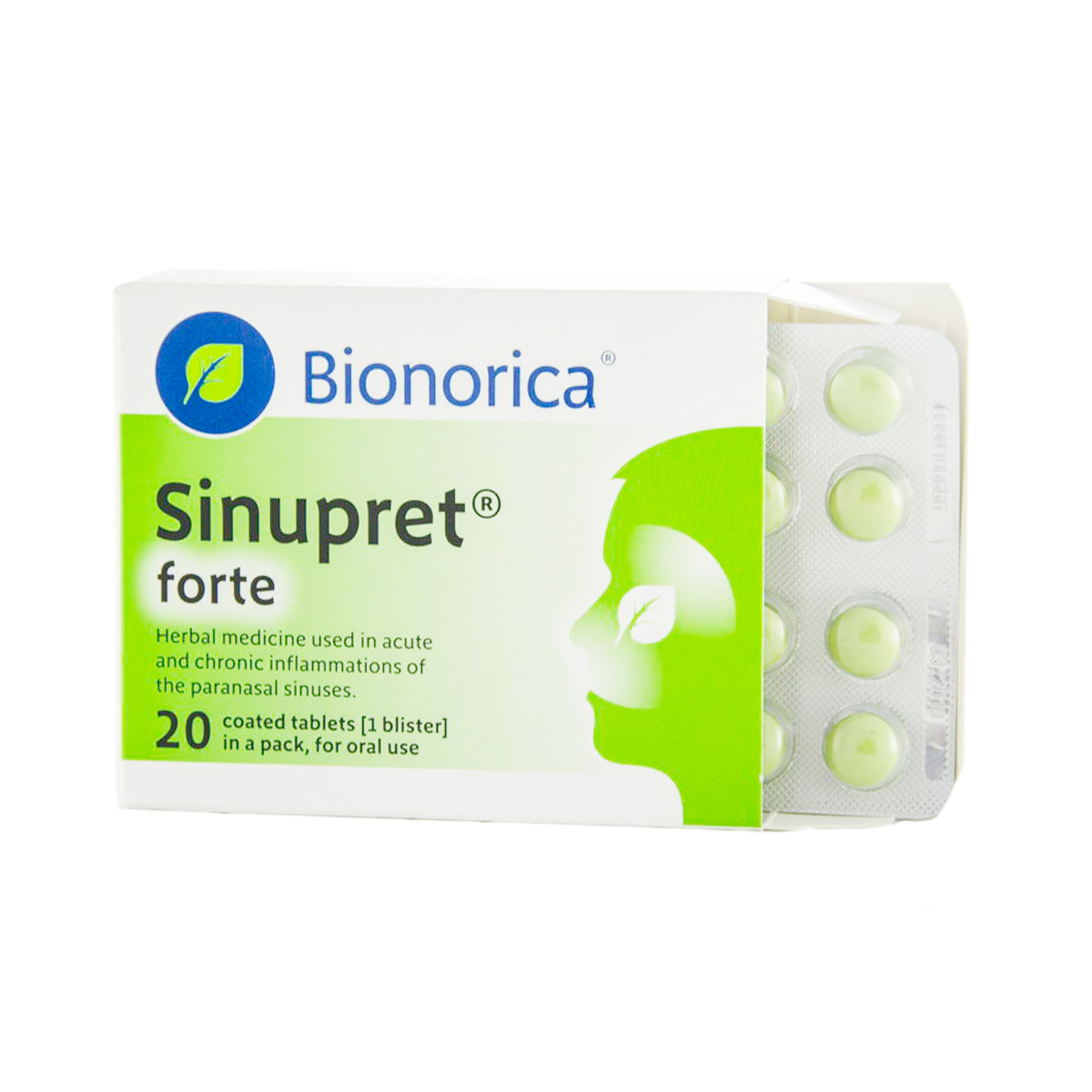 Sinupret Forte - სინუპრეტი ფორტე 20 ტაბლეტი