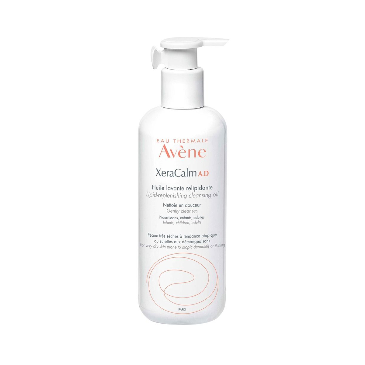 Avene - ავენი ლიპიდების აღმდგენი დასაბანი ზეთი XeraCalm 400 მლ 5447