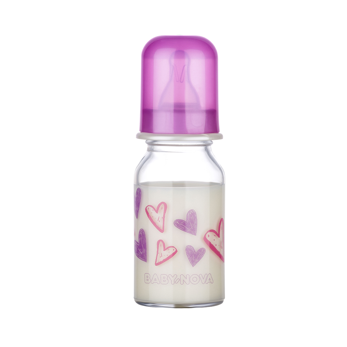 Baby Nova - ბეიბი ნოვა ბოთლი მინის 120მლ 44605