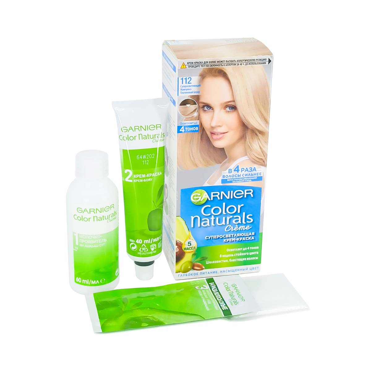 Garnier - გარნიე თმის საღებავი Color Natural 112  0761 2