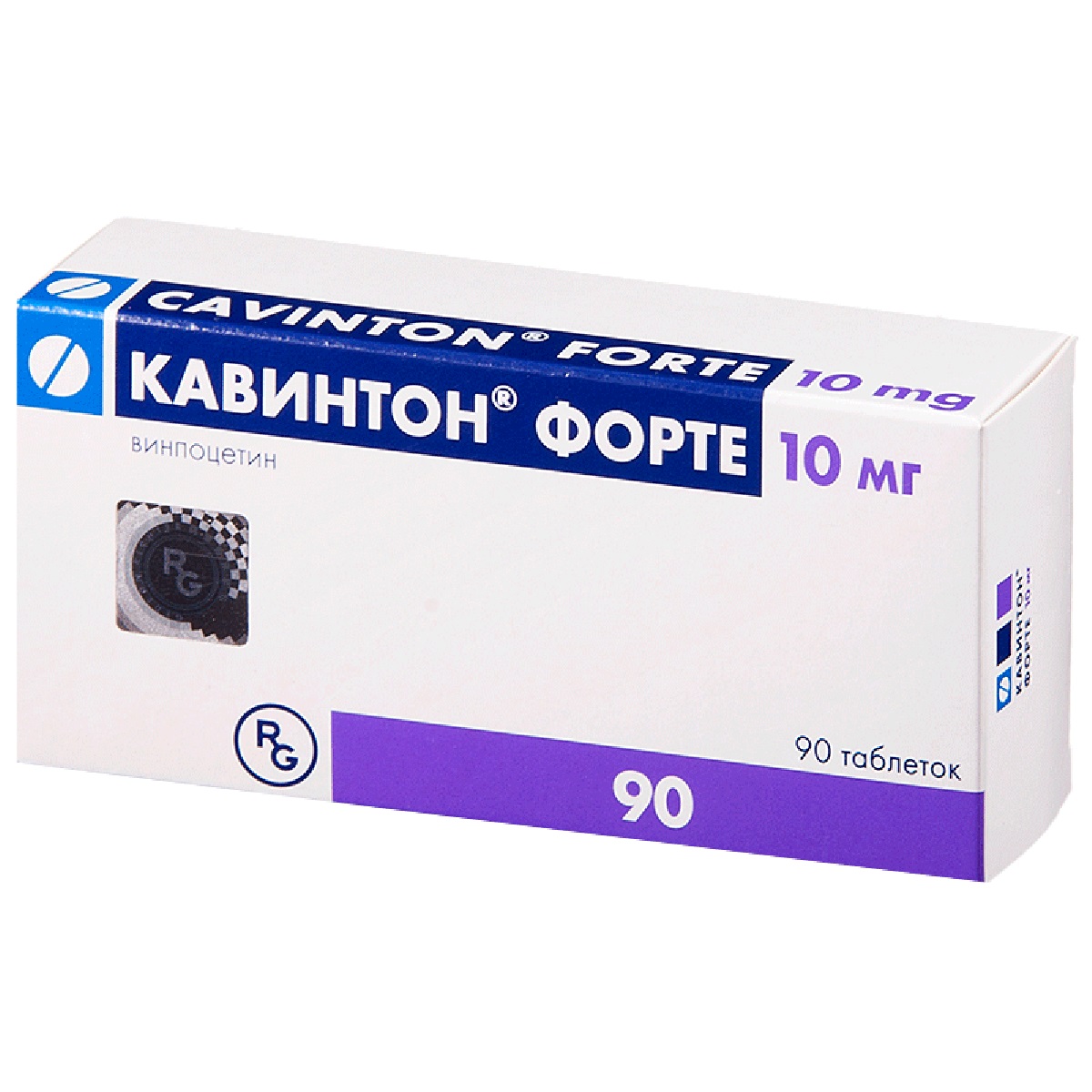 CAVINTON FORTE - კავინტონი ფორტე 10მგ 90 ტაბლეტი