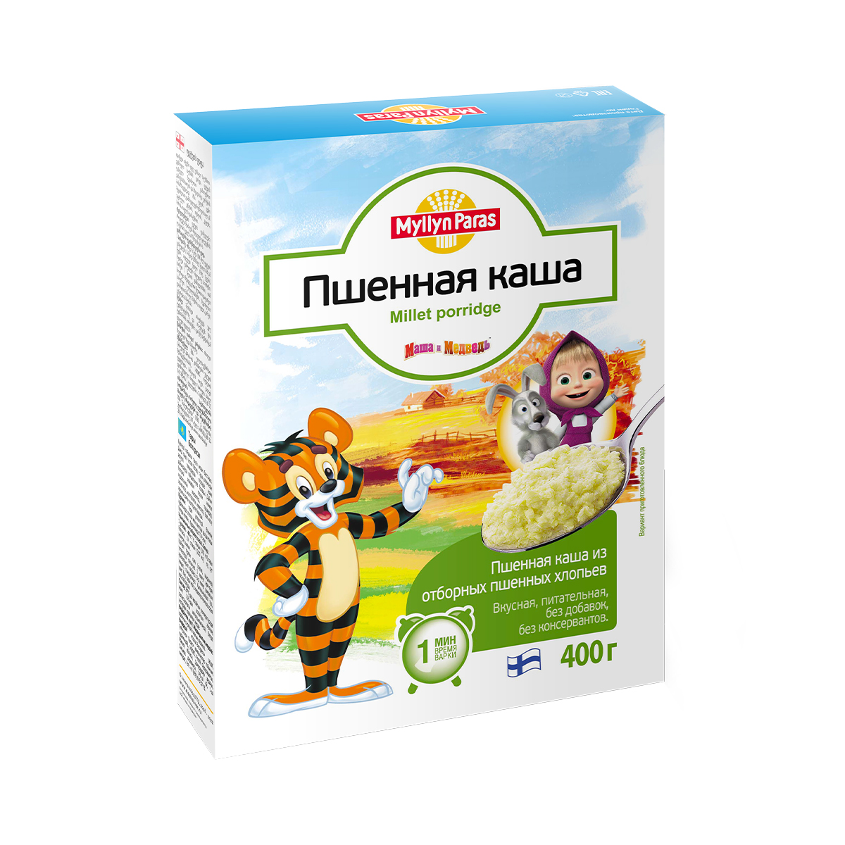 Myllyn Paras - მილინ პარასი ფაფა ფეტვი 400გ 9254