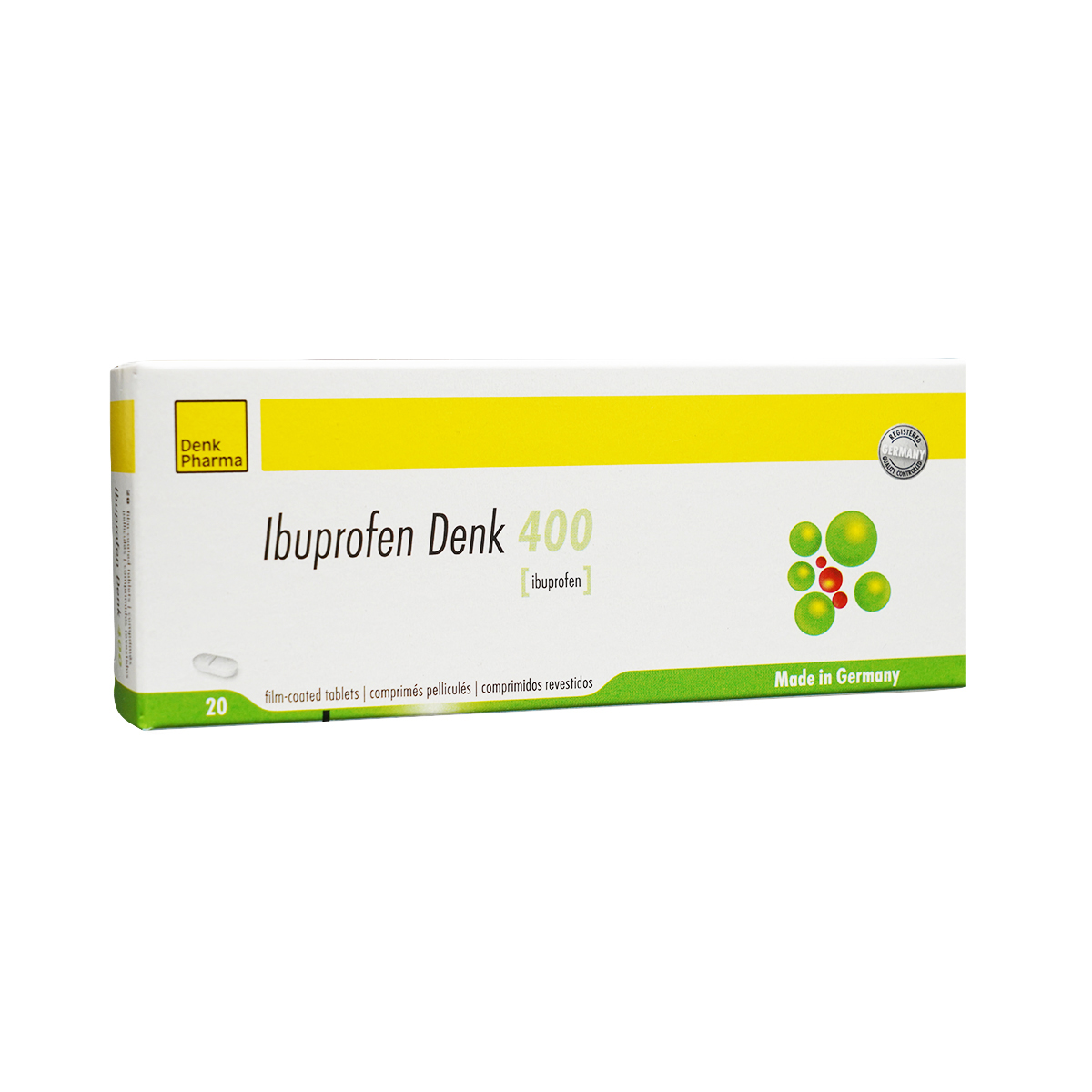 Ibuprofen - იბუპროფენი დენკი 400მგ 20ტაბლეტი