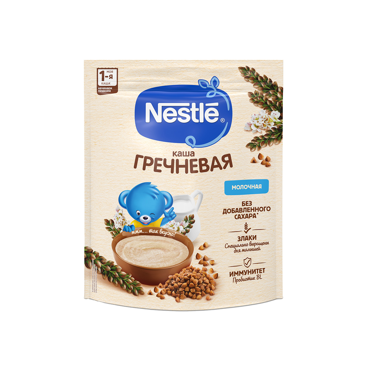 Nestle - ნესტლე რძიანი ფაფა წიწიბურა 200გ 3380