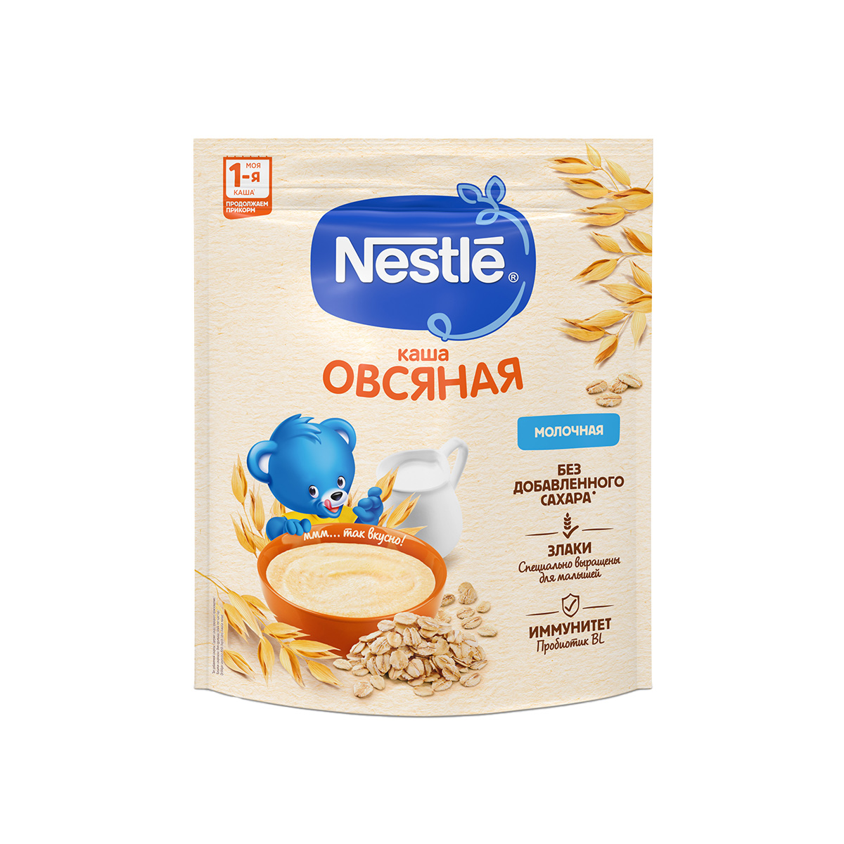 Nestle - ნესტლე რძიანი ფაფა შვრია 200გ 3403