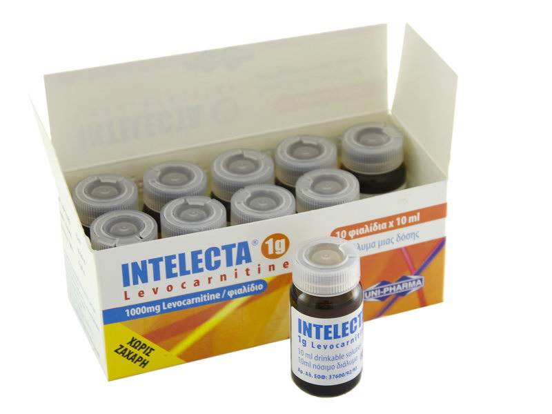 Intelecta - ინტელექტა 1გ/10მლ პერორალური ხსნარი 10 ფლაკონი