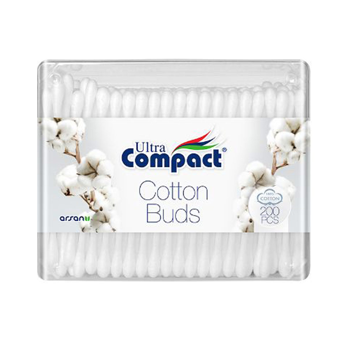 Ultra Compact - ულტრა კომპაქტი ყურის ჩხირი 200 ცალი 0402