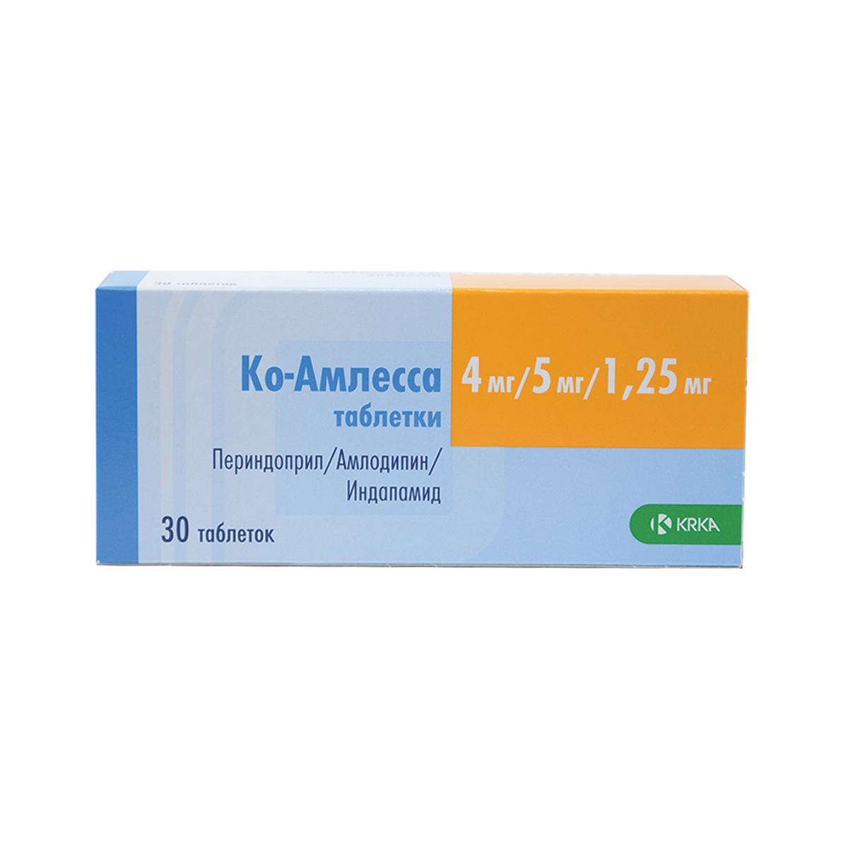 CoAmlessa - კოამლესა 4/ 5/1.25მგ 30 ტაბლეტი