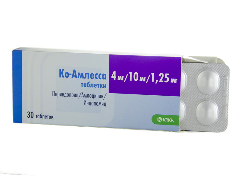 კო-ამლესა  4/10/1.25მგ 30 ტაბლეტი